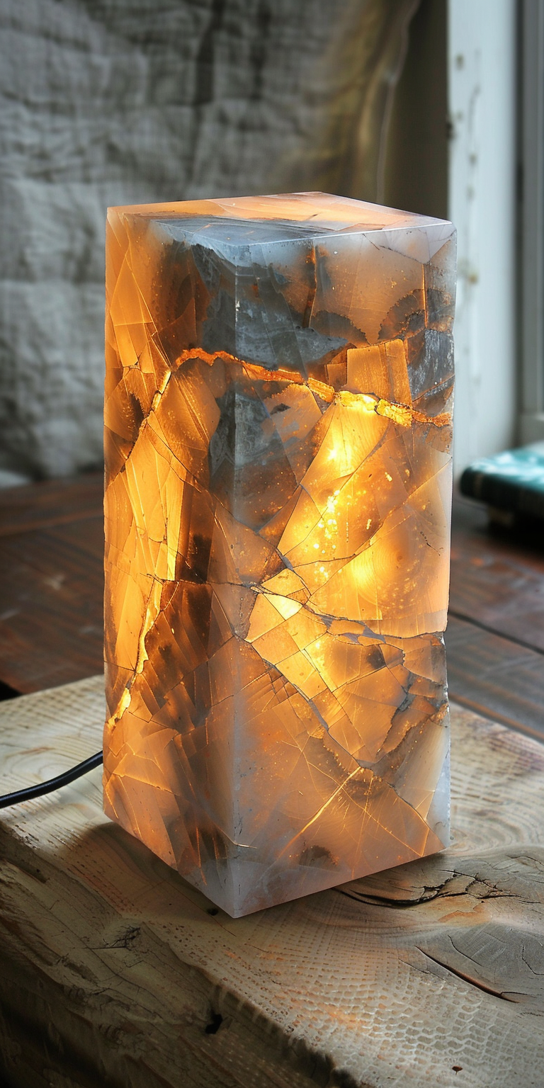 Lampe Bloc de Marbre — John Rozenblum Design