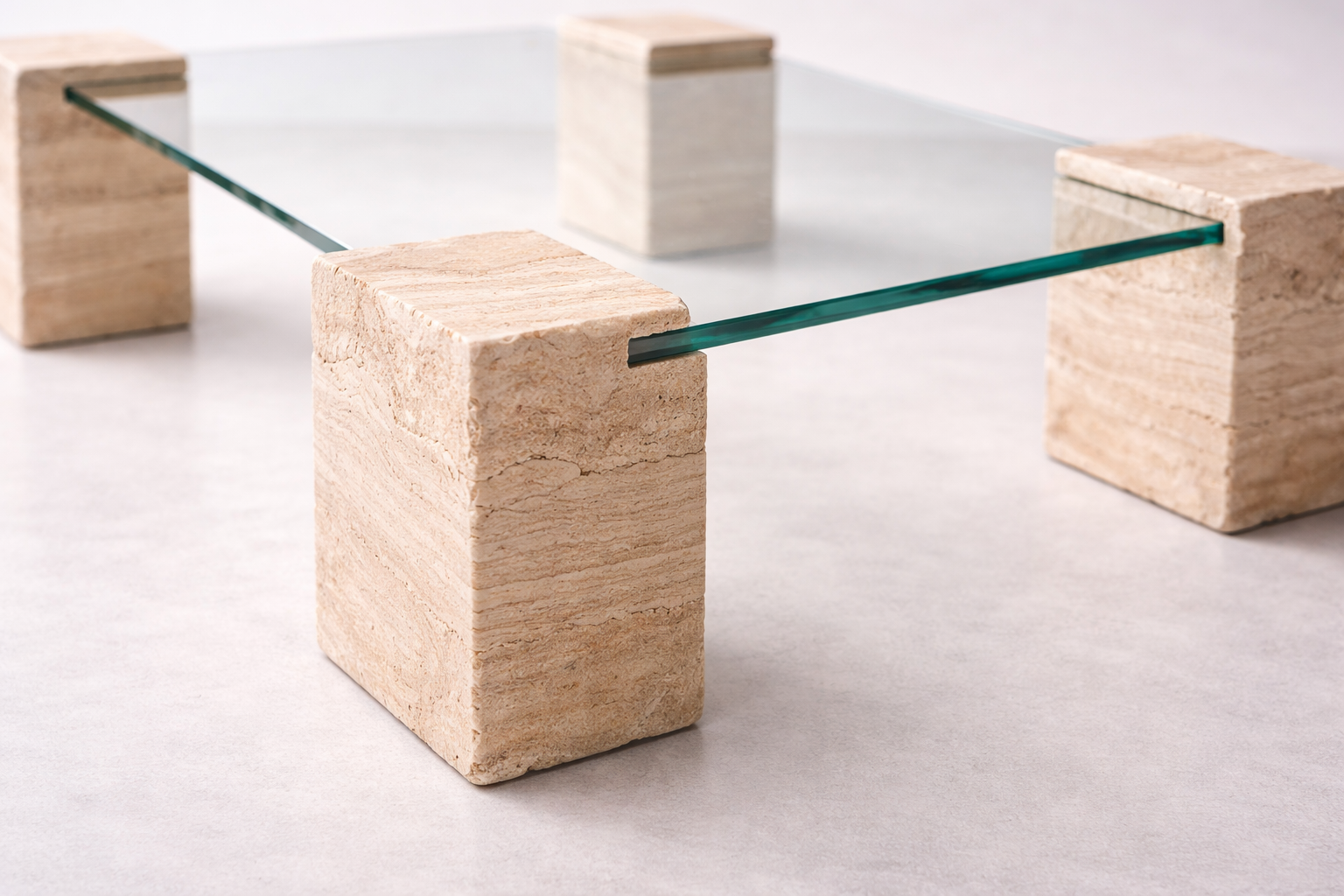 Tables Blocs de Pierre — John Rozenblum Design